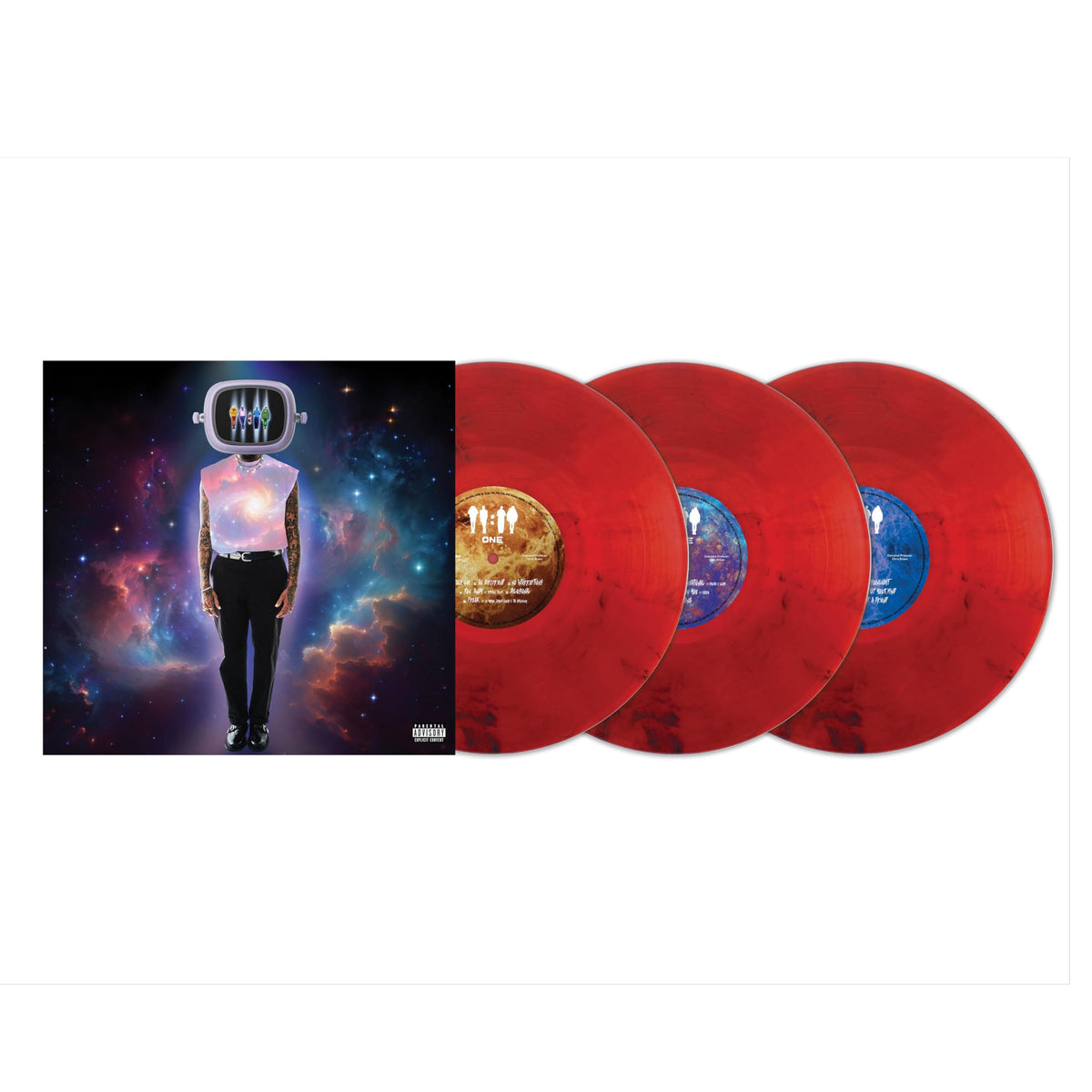 Chris Brown – 11:11 (Deluxe Edition) vinyl record cover