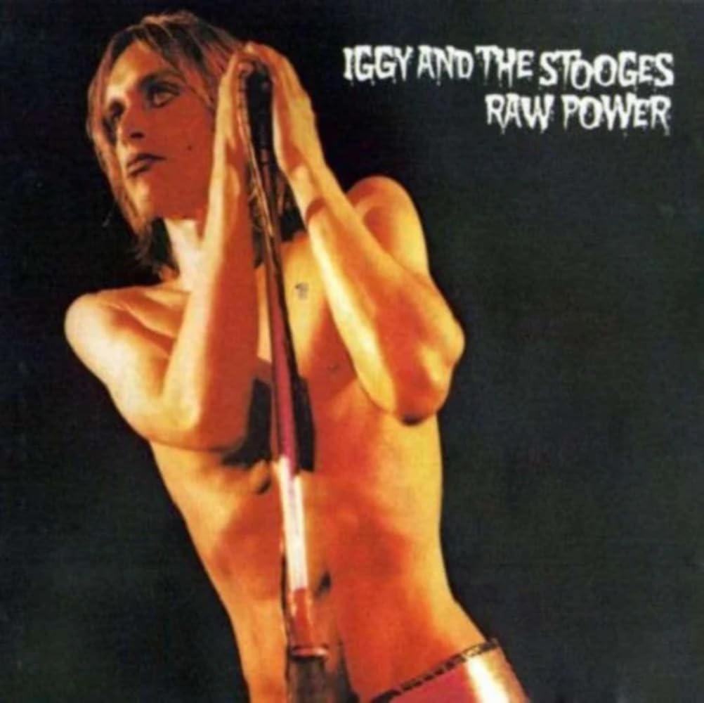 Iggy and the Stooges – Raw Power vinyl record cover