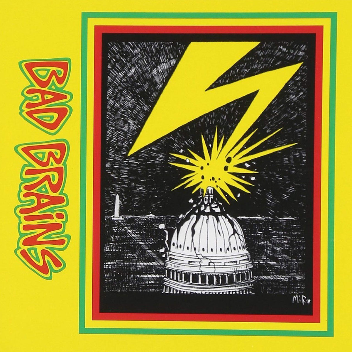 Bad Brains – Bad Brains vinyl record cover