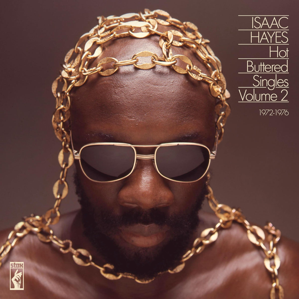 Isaac Hayes – Hot Buttered Singles vinyl record cover