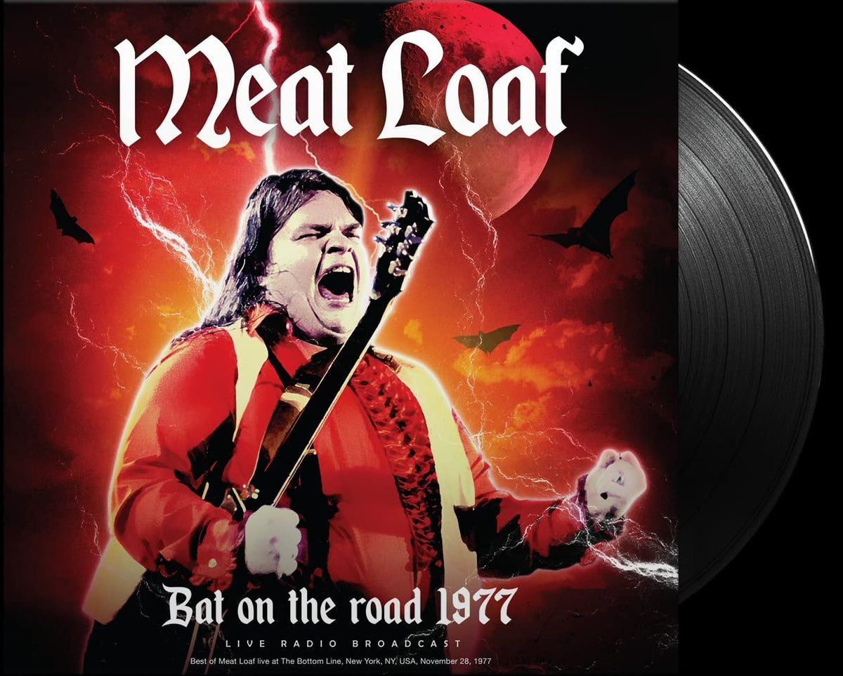 Meat Loaf – Bat On The Road 1977 vinyl record cover