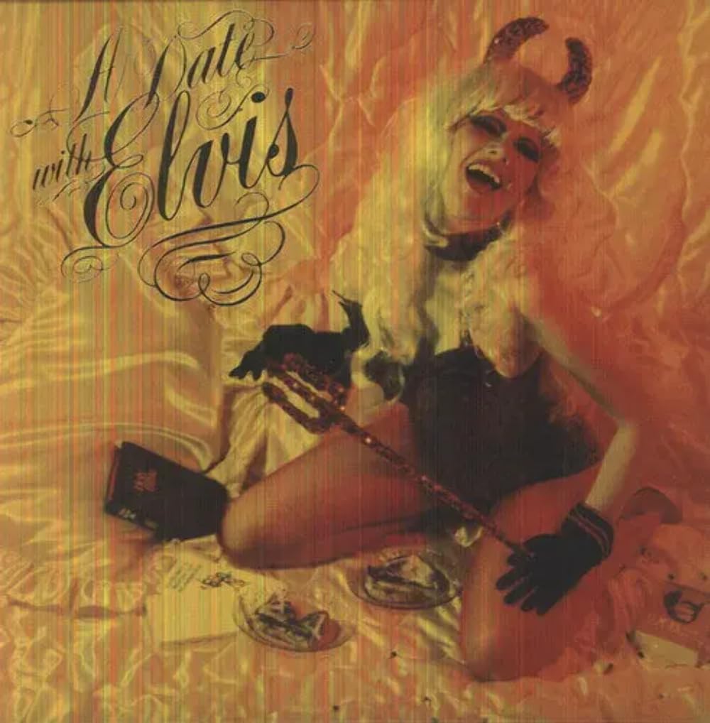 The Cramps – A Date With Elvis vinyl record cover