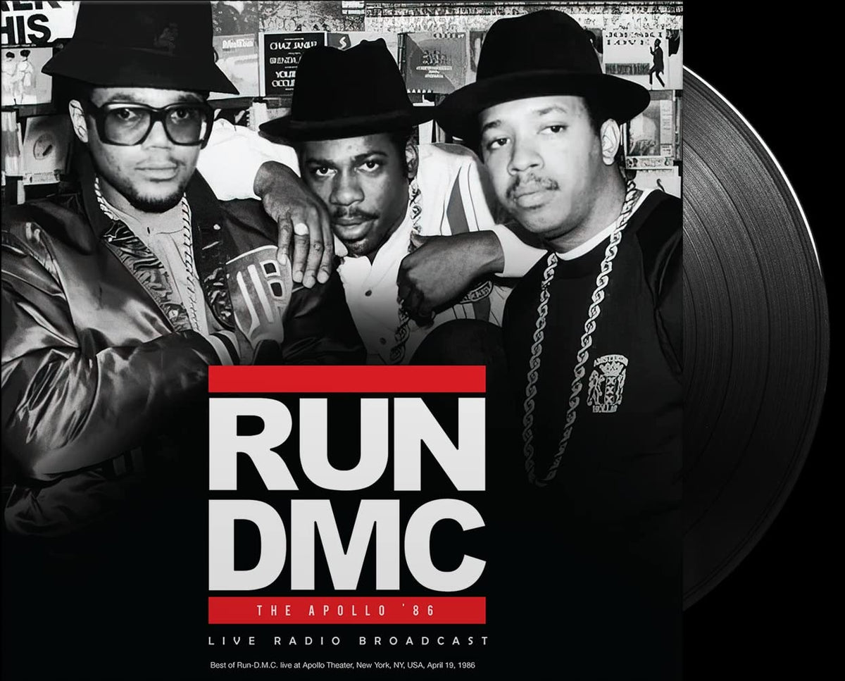 Run D.M.C. – The Apollo '86 vinyl record cover
