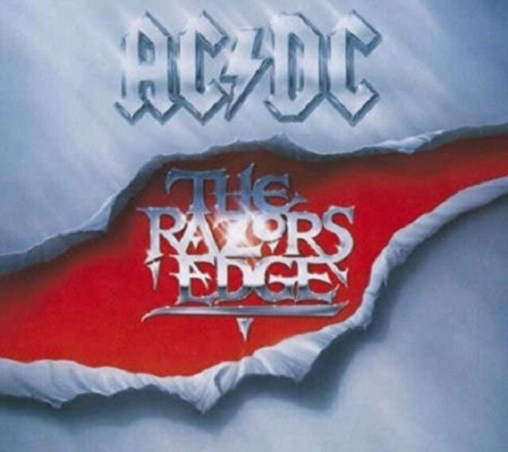 Ac/Dc – The Razor's Edge vinyl record cover