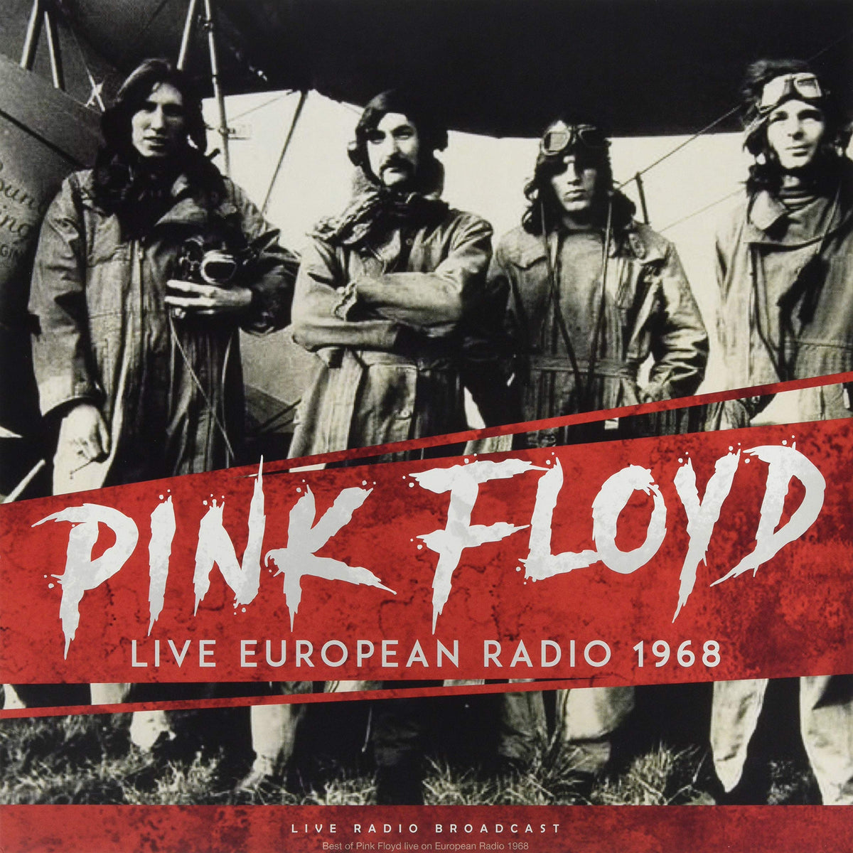 Pink Floyd – Live European Radio 1968 vinyl record cover