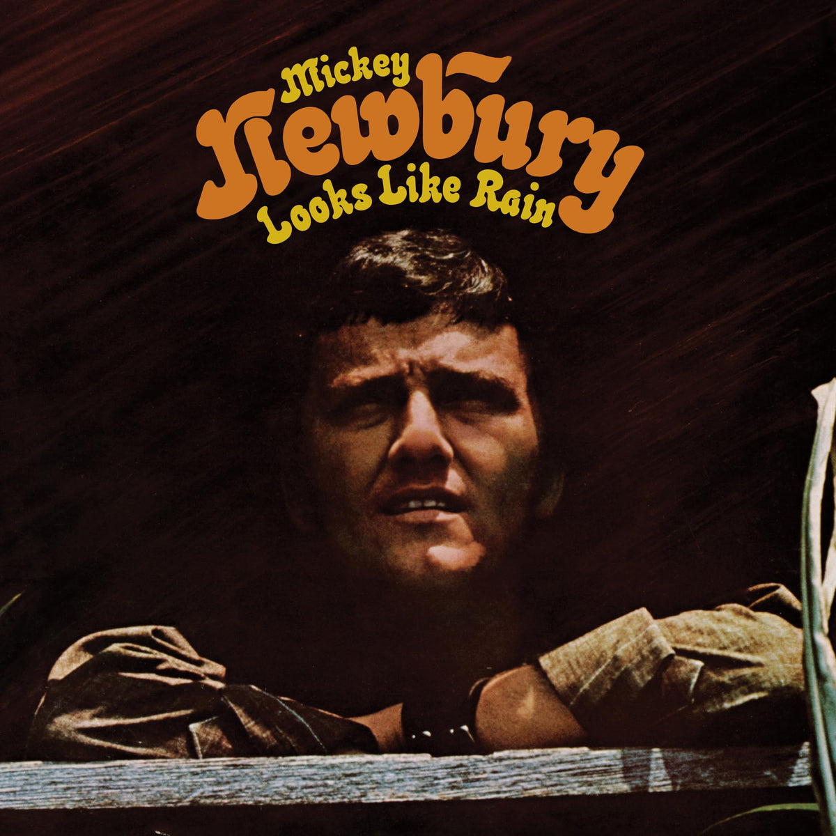 Mickey Newbury – Looks Like Rain vinyl record cover