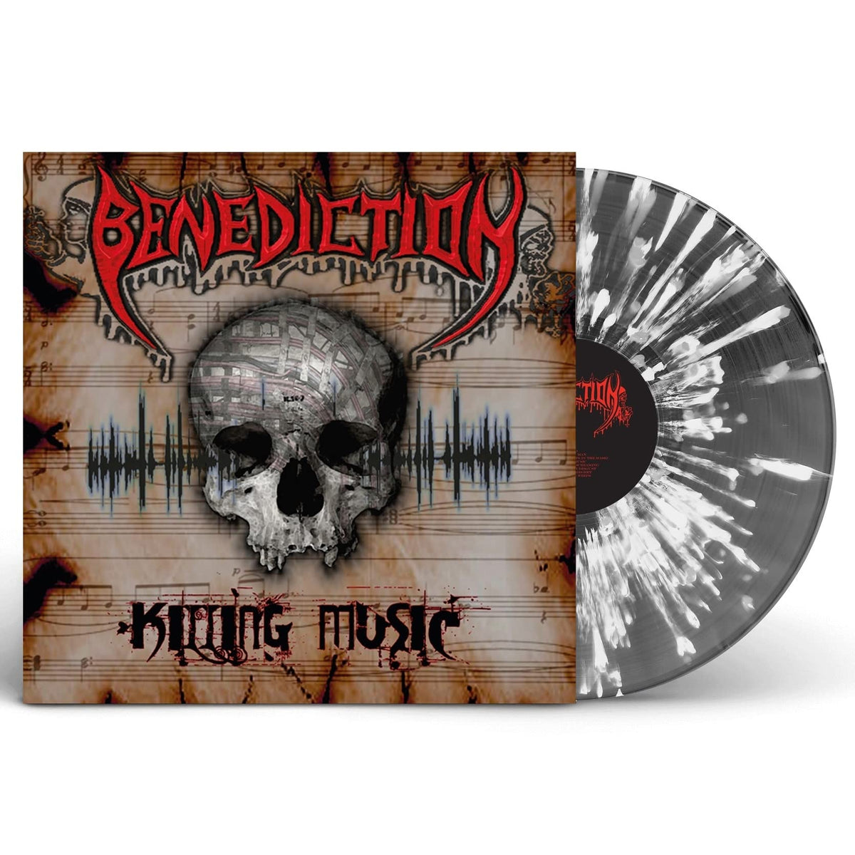 Benediction – Killing Music vinyl record cover
