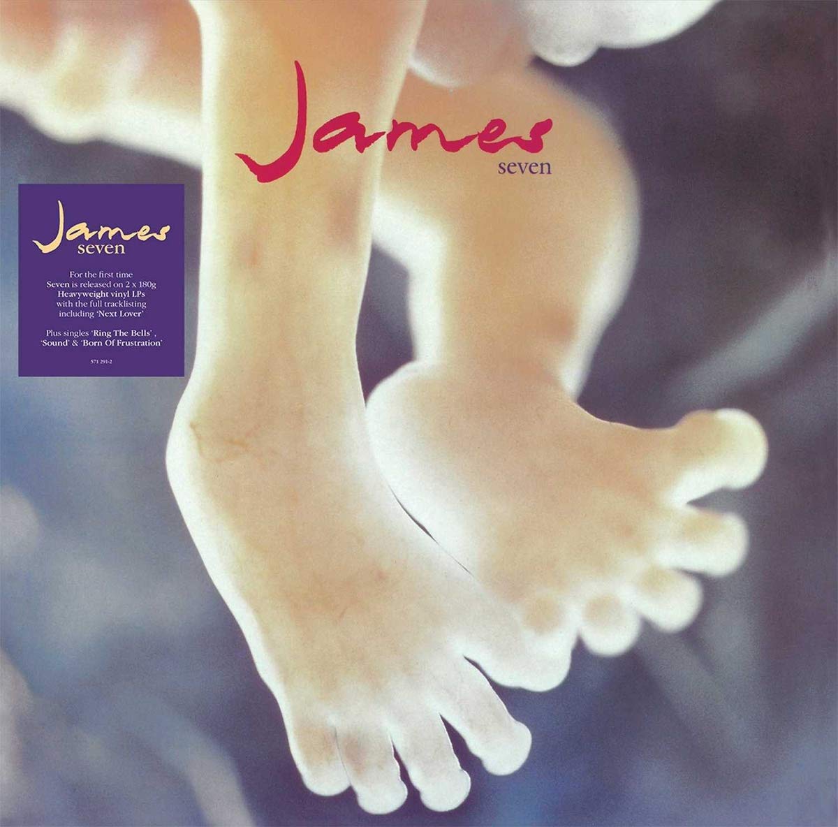 James – Seven vinyl record cover