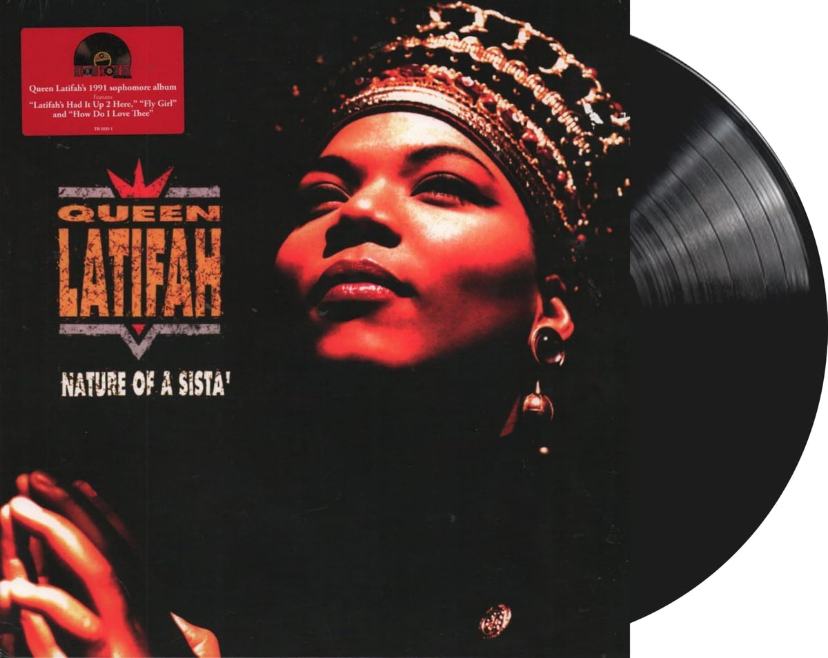 Queen Latifah – Nature Of A Sistah vinyl record cover