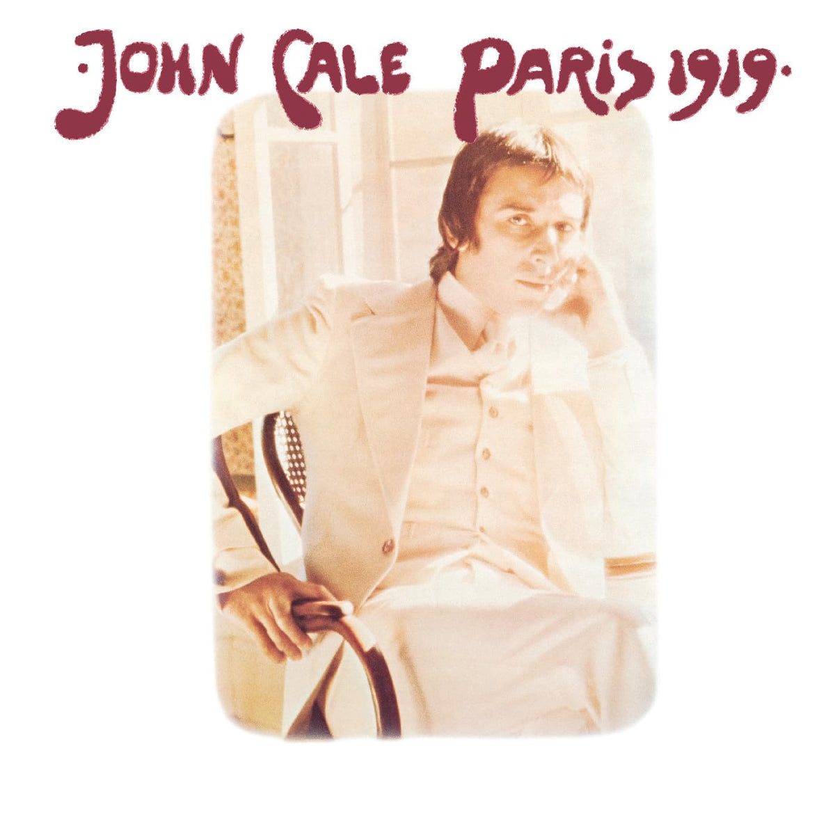 John Cale – Paris 1919 vinyl record cover