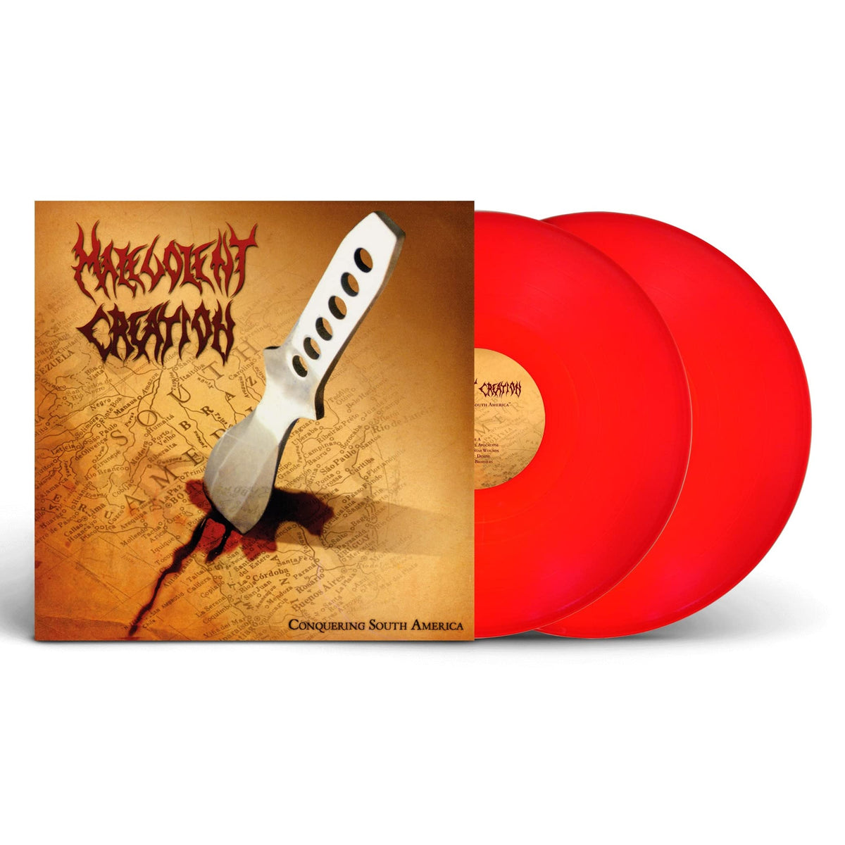 Malevolent Creation – Conquering South America vinyl record cover