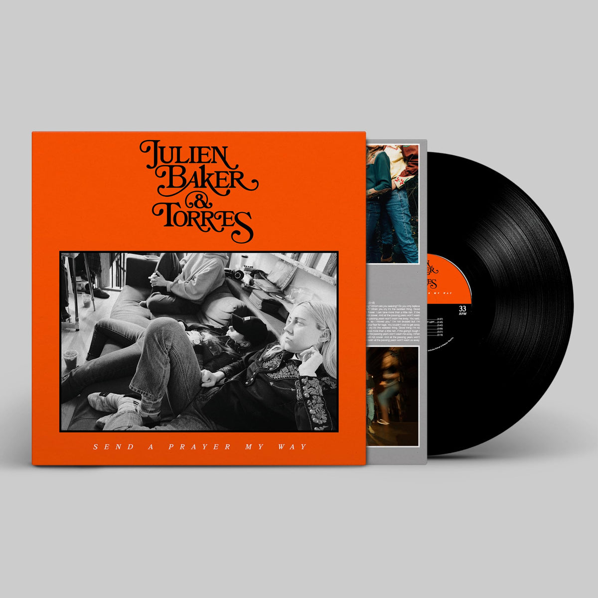 Julien Baker & TORRES – Send a Prayer My Way vinyl record cover