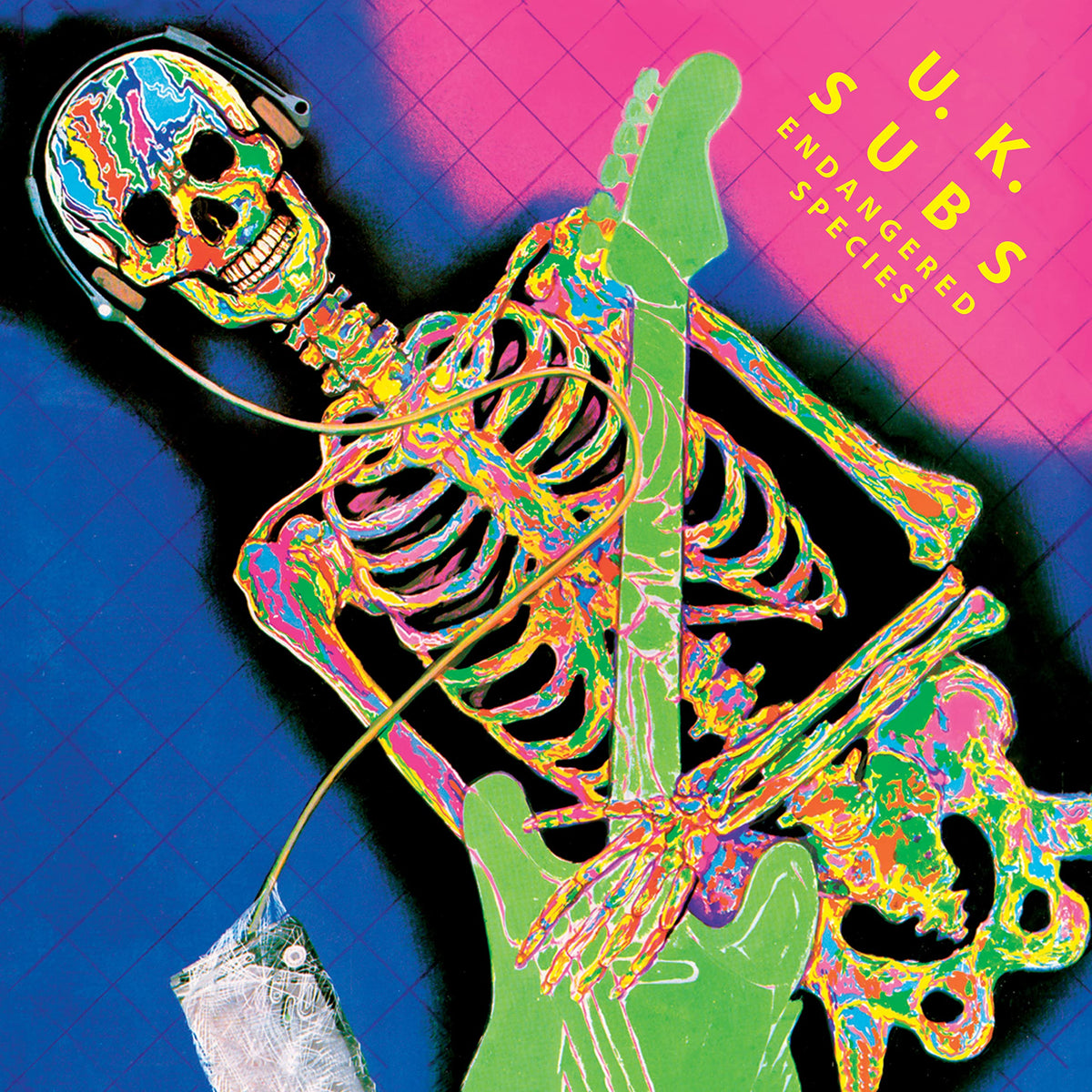 U.K. Subs – Endangered Species (Coloured Vinyl) vinyl record cover