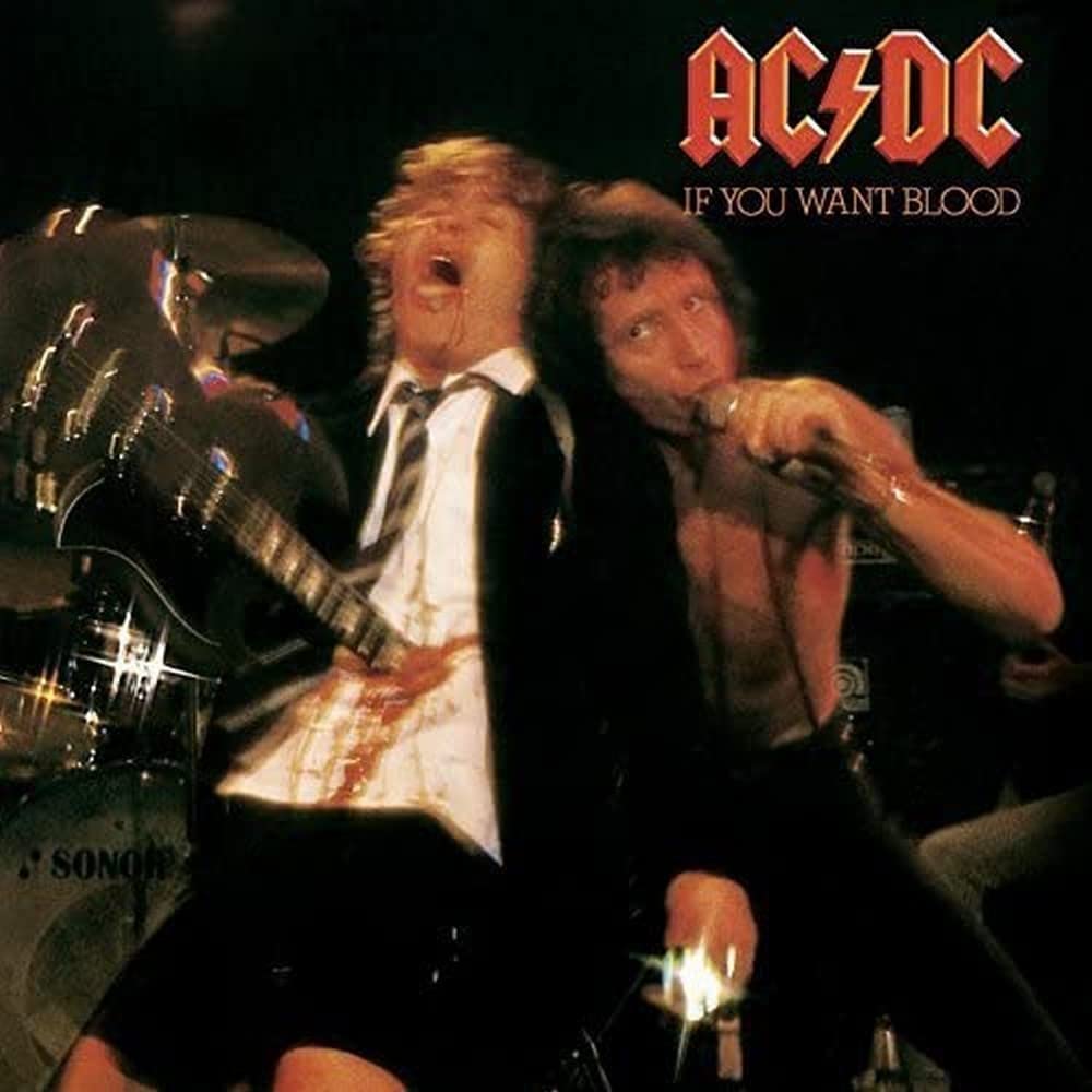 Ac/Dc – If You Want Blood, You've Got It vinyl record cover