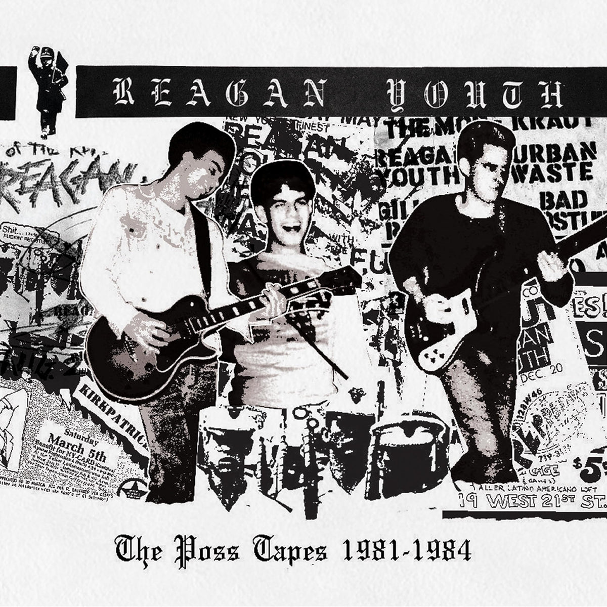 Reagan Youth – The Poss Tapes 1981-1984 vinyl record cover