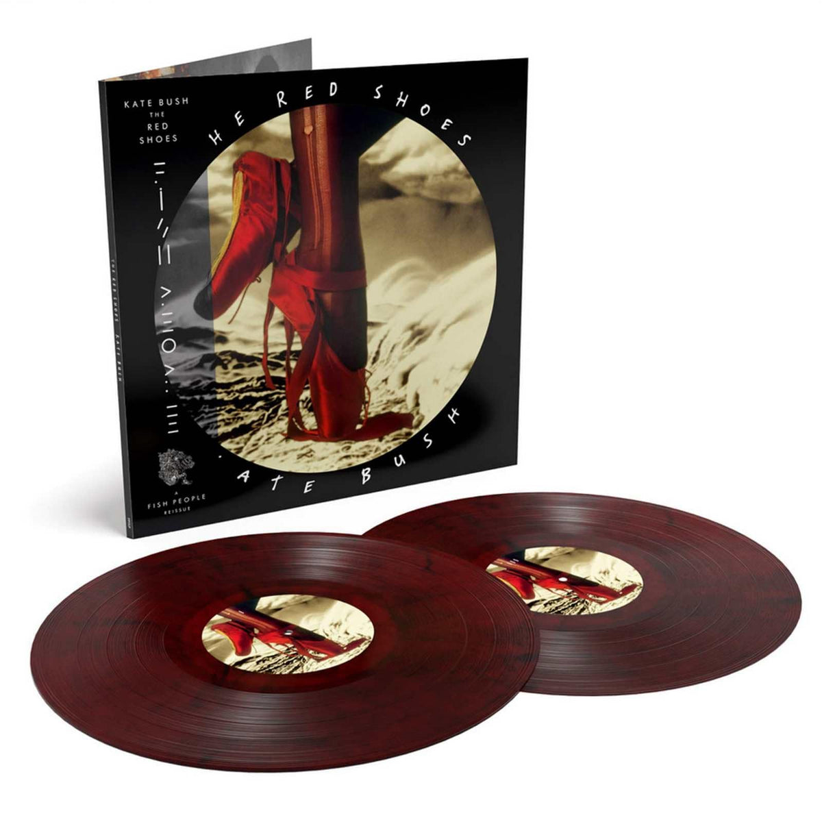 Kate Bush – The Red Shoes vinyl record cover