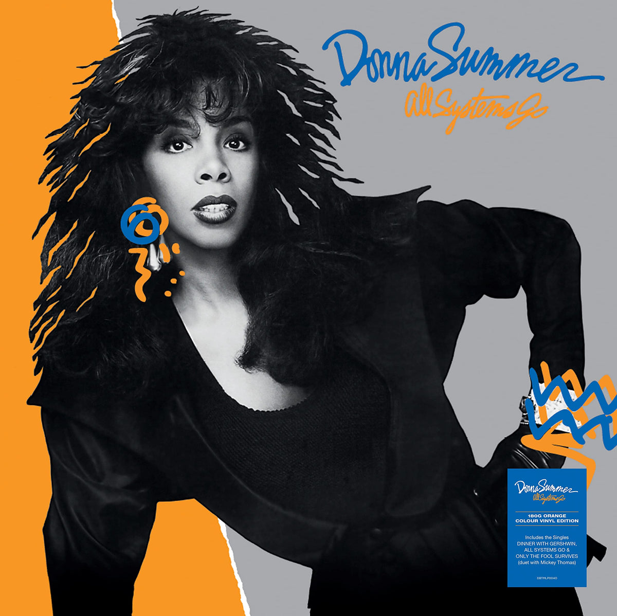 Donna Summer – All Systems Go (Coloured Vinyl) vinyl record cover