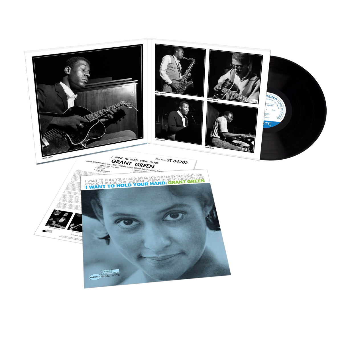 Grant Green – I Want to Hold Your Hand vinyl record cover