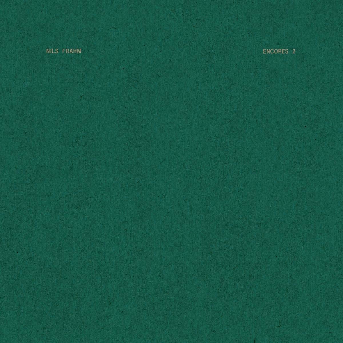 Nils Frahm – Encores 2 vinyl record cover