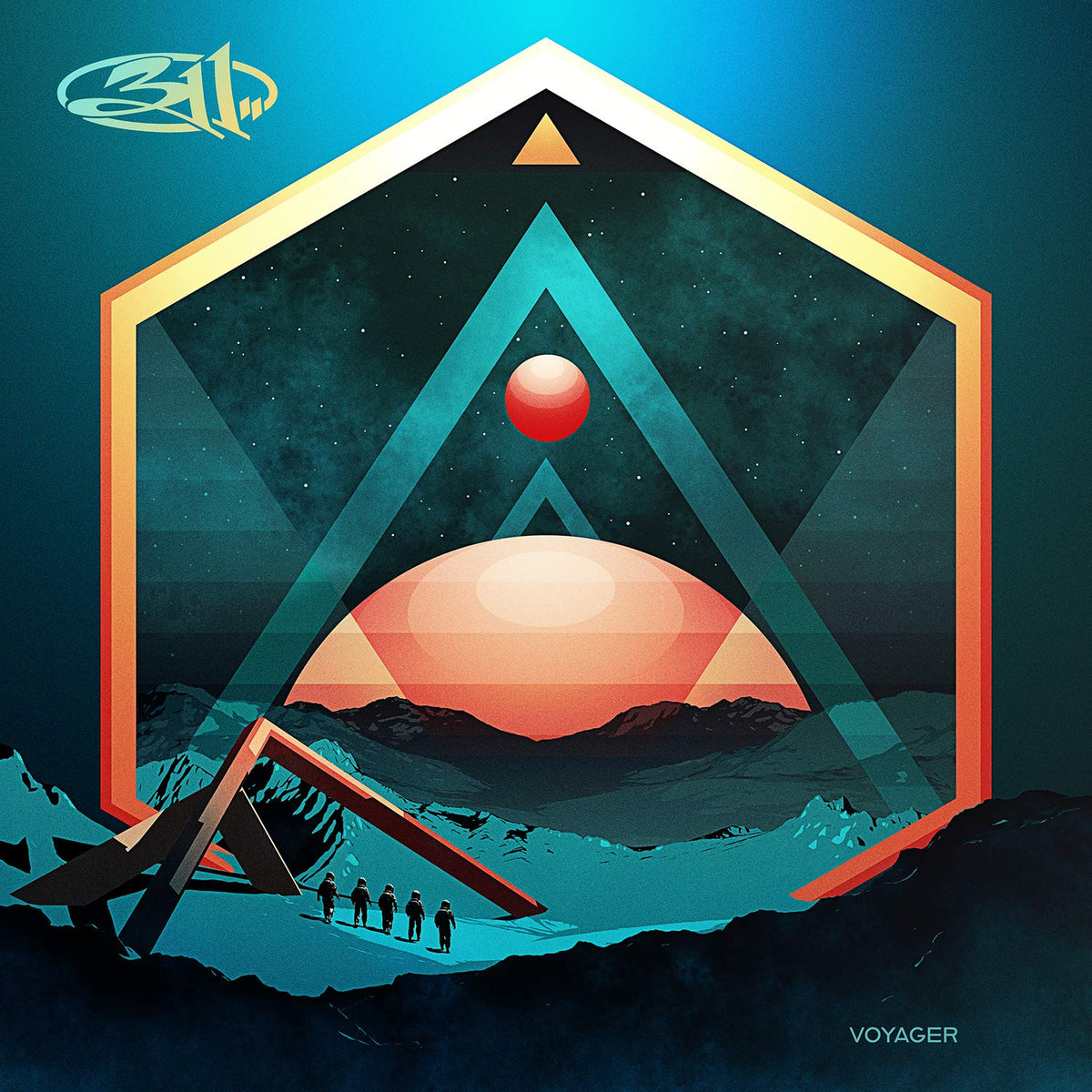 311 – Voyager vinyl record cover