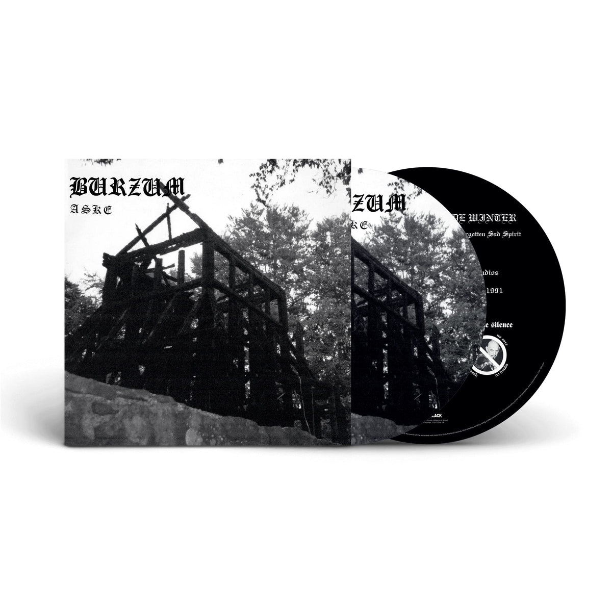 Burzum – Aske vinyl record cover