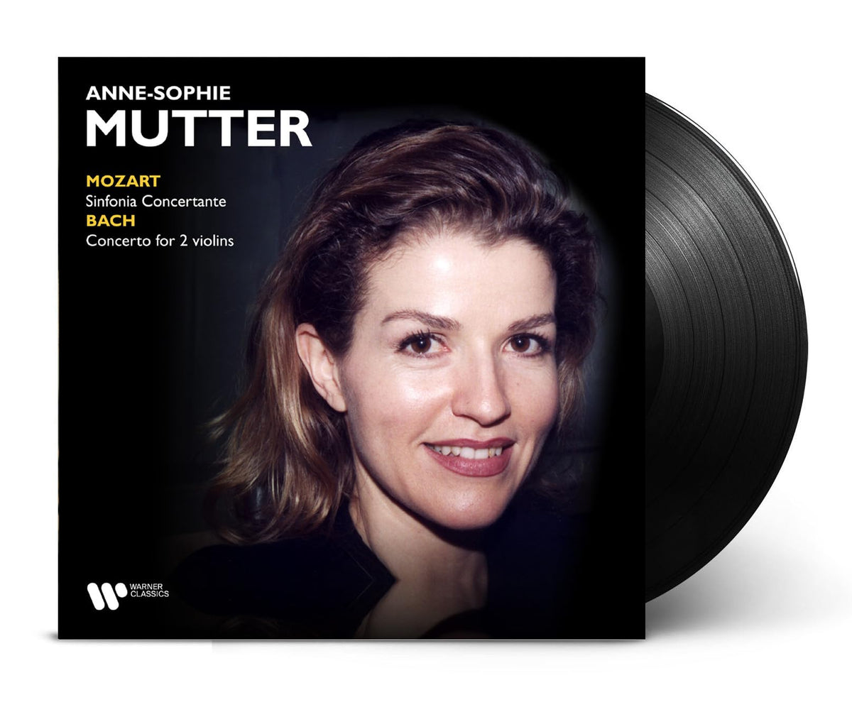 English Chamber Orchestra – Mozart: Sinfonia Concertante/Bach: Concerto for 2 Violins vinyl record cover