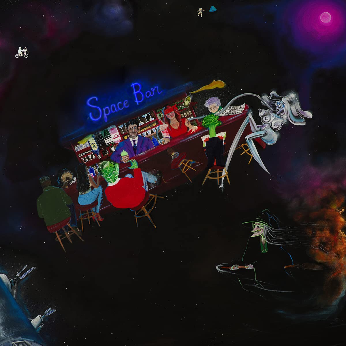 Your Old Droog – Space Bar vinyl record cover