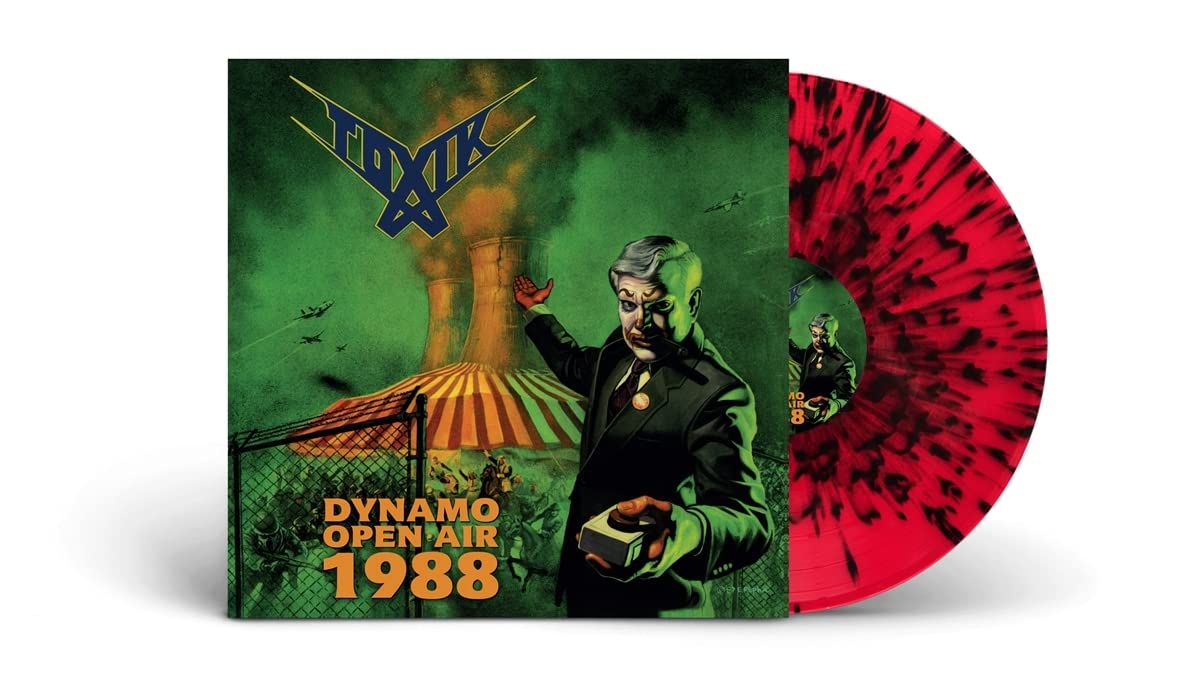 Toxik – Dynamo Open Air 1988 vinyl record cover