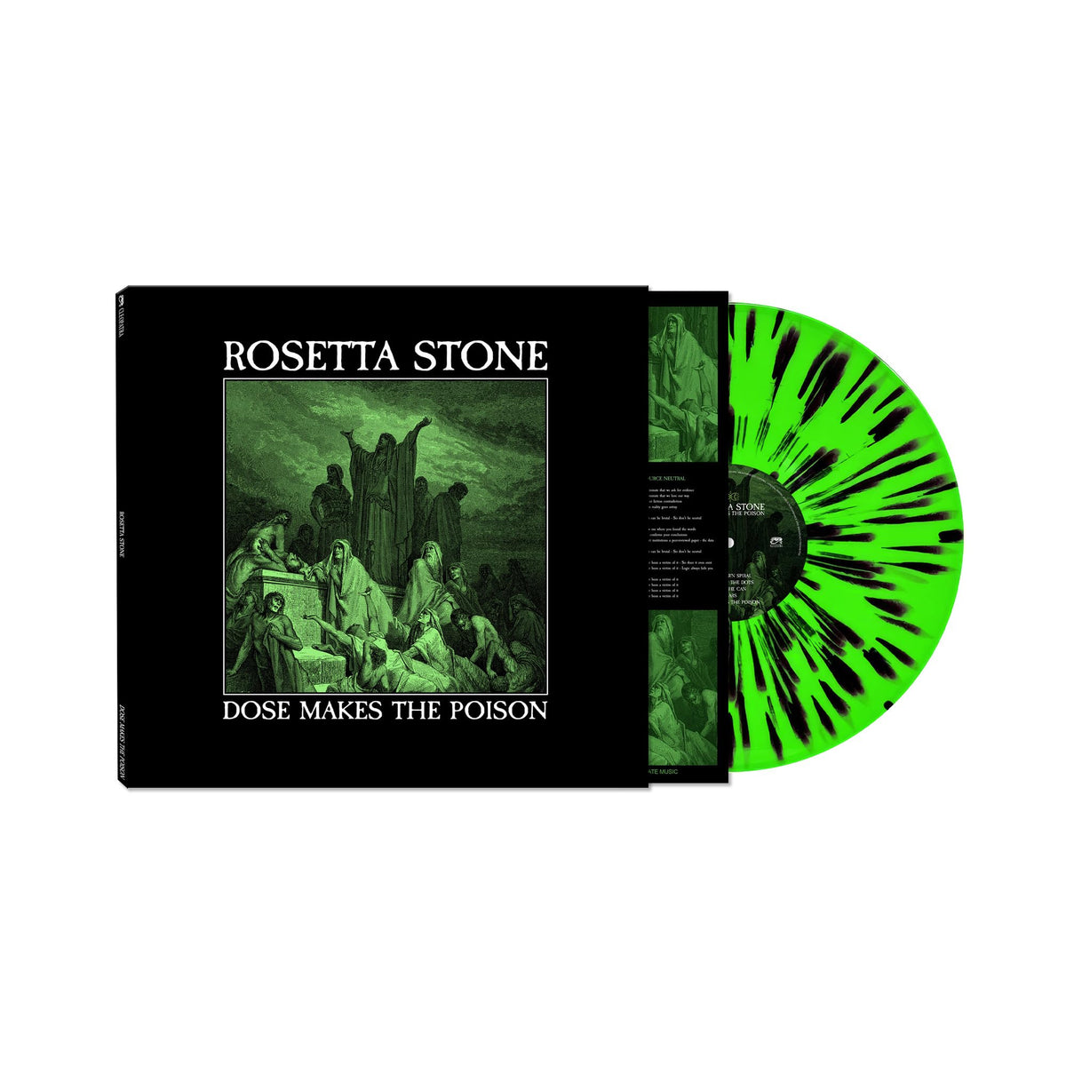 Rosetta Stone – Dose Makes the Poison vinyl record cover