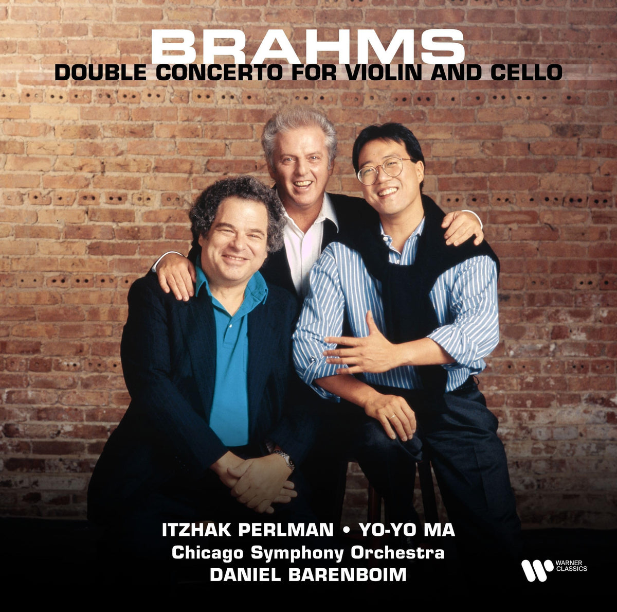 Yo-Yo Ma – Brahms: Double Concerto for Violin and Cello vinyl record cover