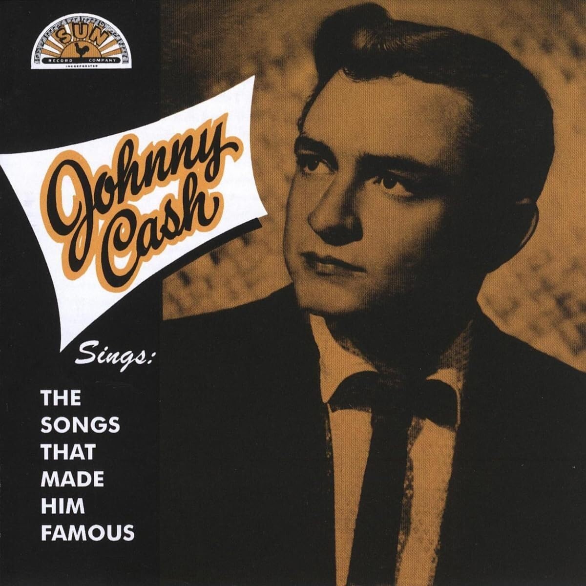 Johnny Cash – Sings the Songs That Made Him Famous vinyl record cover