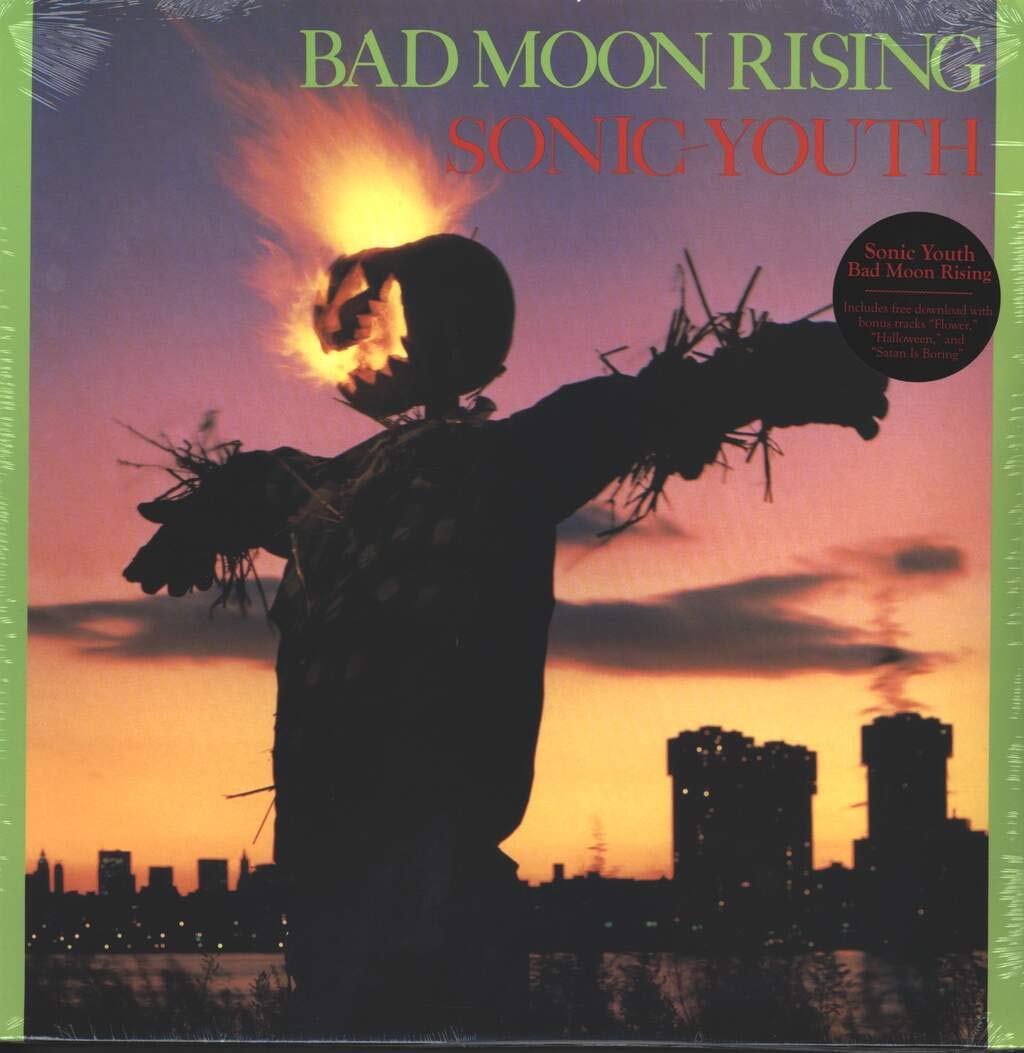 Sonic Youth – Bad Moon Rising vinyl record cover