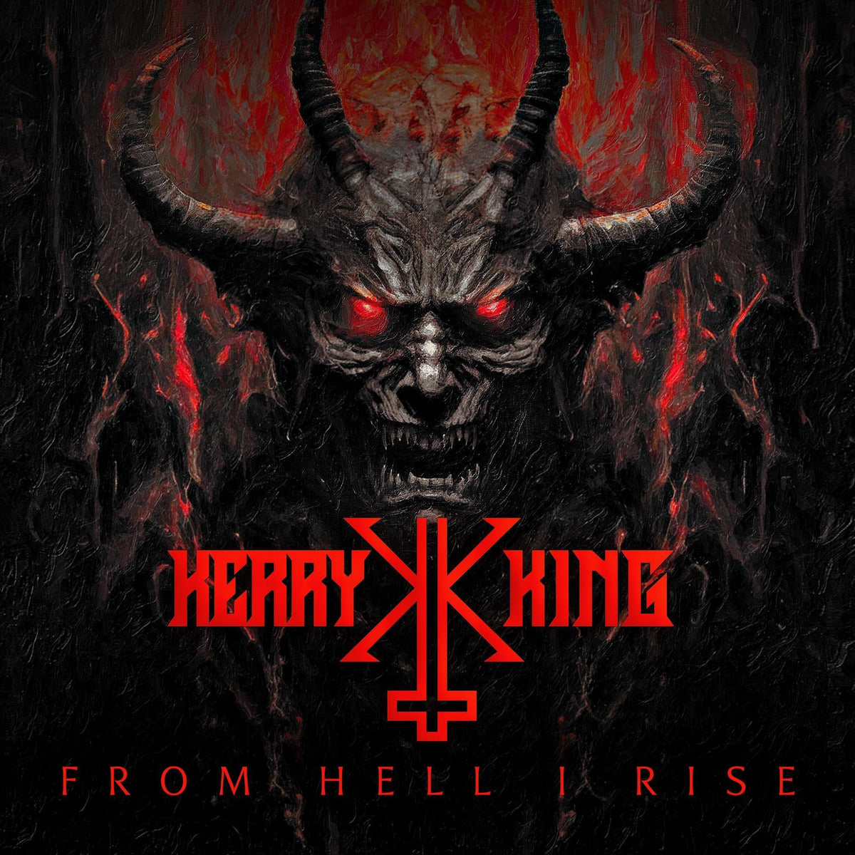 Kerry King – From Hell I Rise (Blood Red Vinyl) (Indies) vinyl record cover