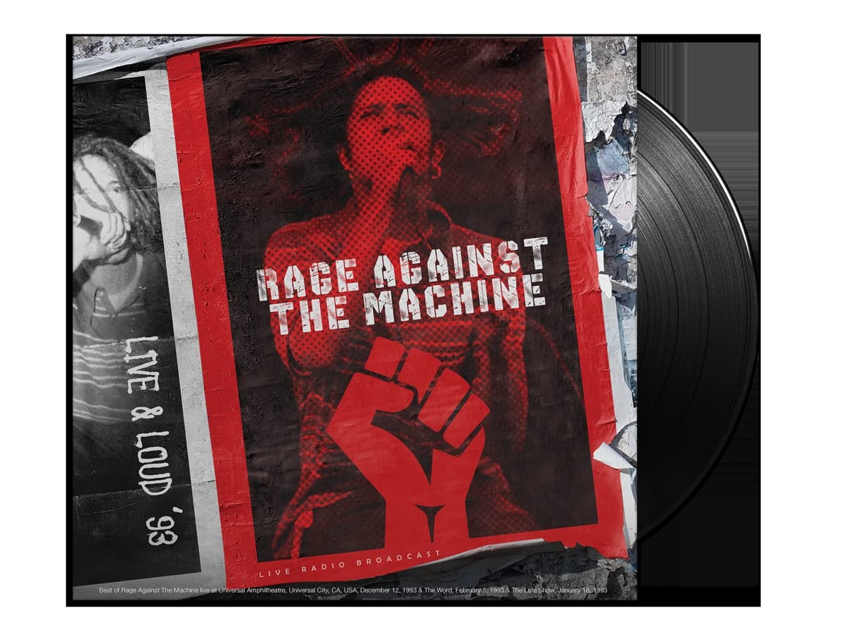 Rage Against The Machine – Live & Loud '93 vinyl record cover
