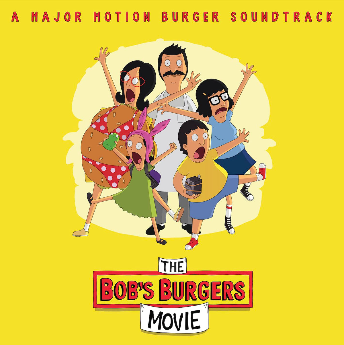 Bob's Burgers – Music From The Bob's Burgers Movie (Yellow Vinyl) vinyl record cover