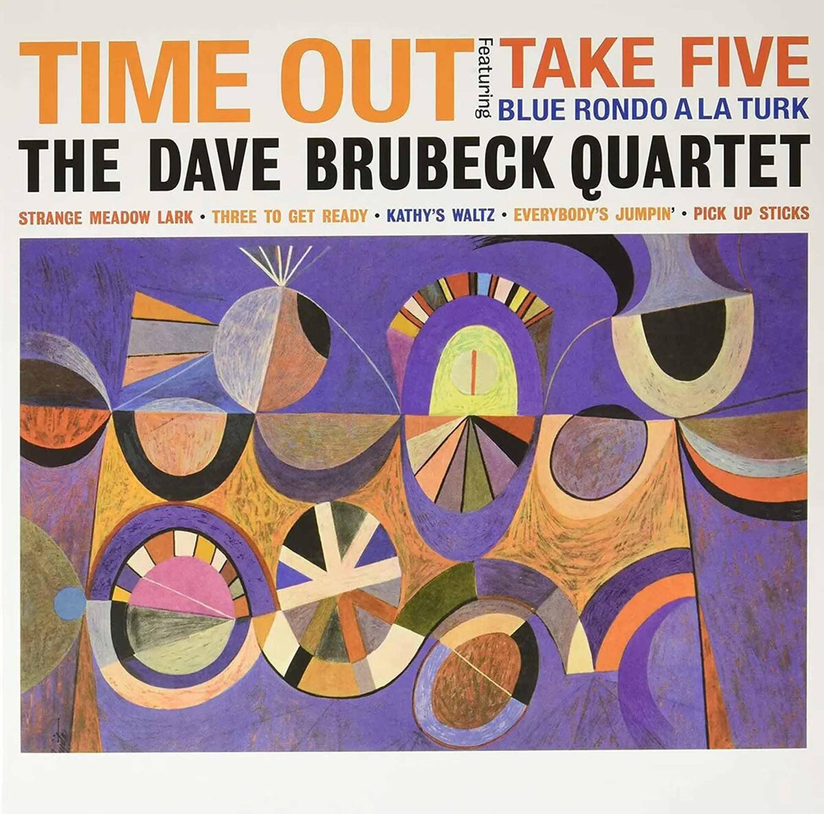 The Dave Brubeck Quartet – Time Out vinyl record cover