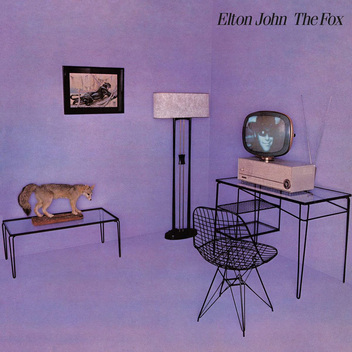 Elton John – The Fox vinyl record cover