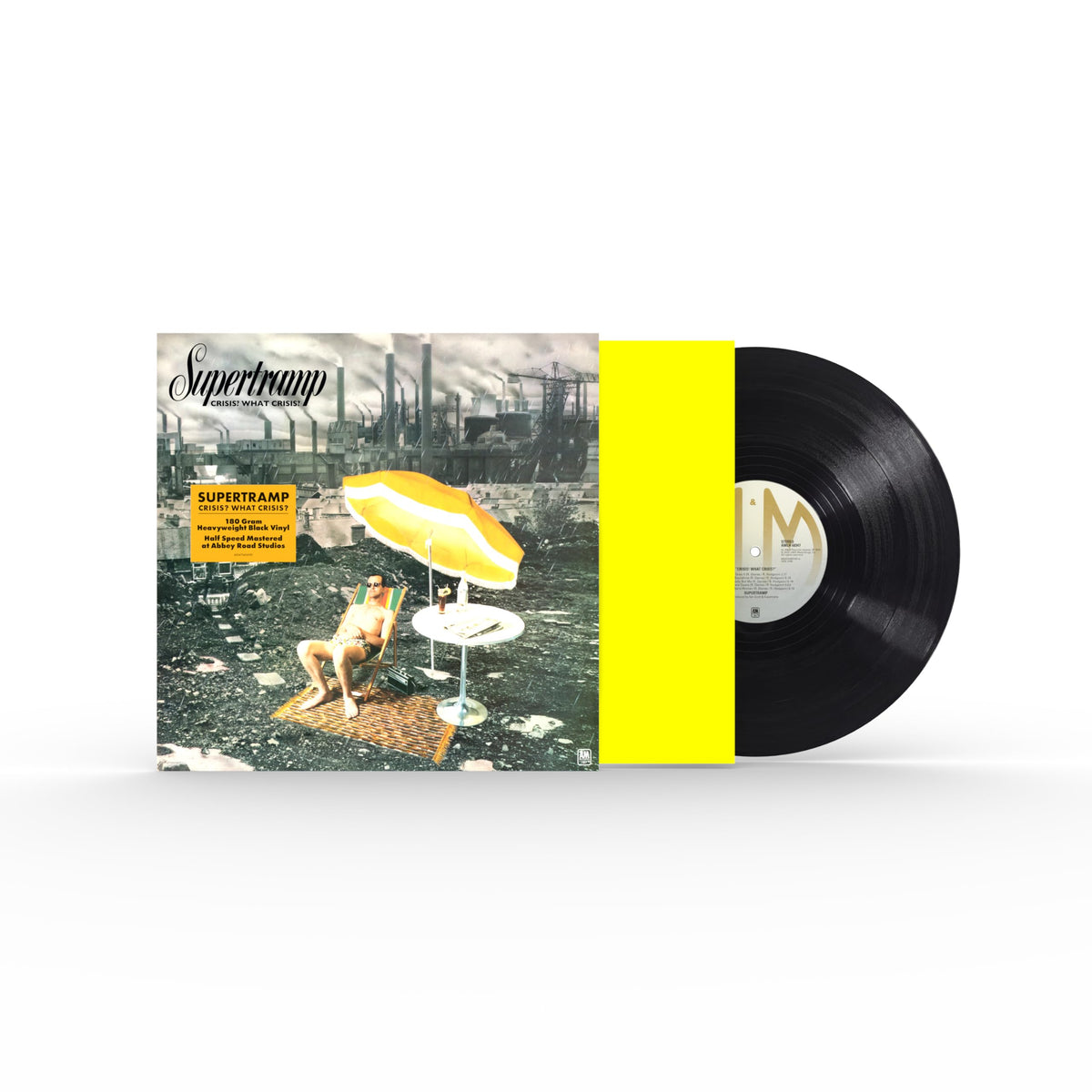 Supertramp – Crisis? What Crisis? (50th Anniversary Half-speed Remaster) vinyl record cover