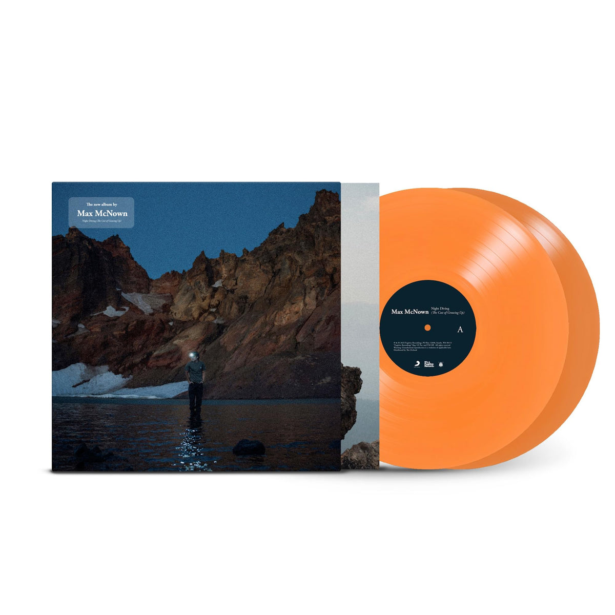 Max McNown – Night Diving (The Cost of Growing Up) vinyl record cover