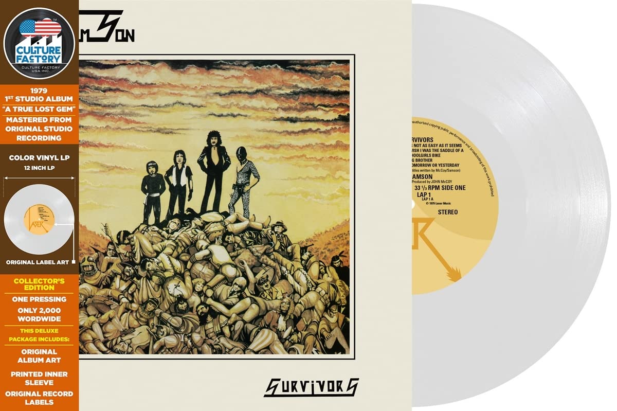 Samson – Survivors vinyl record cover