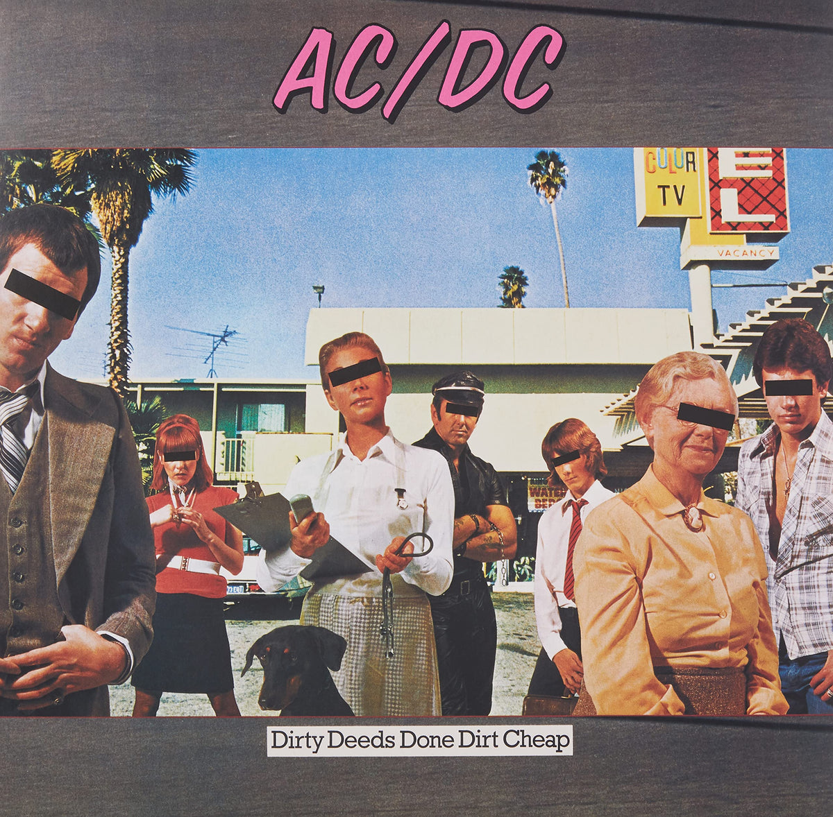 Ac/Dc – Dirty Deeds Done Dirt Cheap vinyl record cover