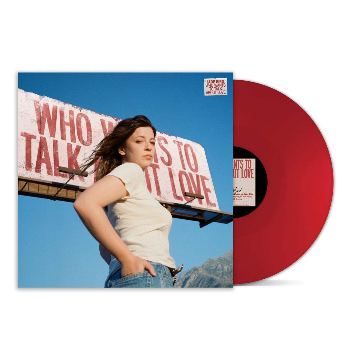 Jade Bird – Who Wants to Talk About Love vinyl record cover