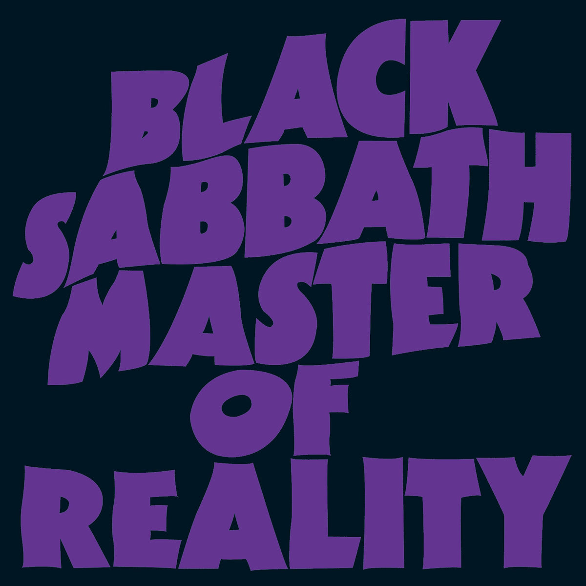 Black Sabbath – Master of Reality vinyl record cover