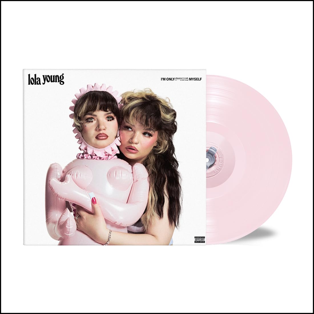 Lola Young – I'm Only F**king Myself (The Basic B*tch Edition) vinyl record cover