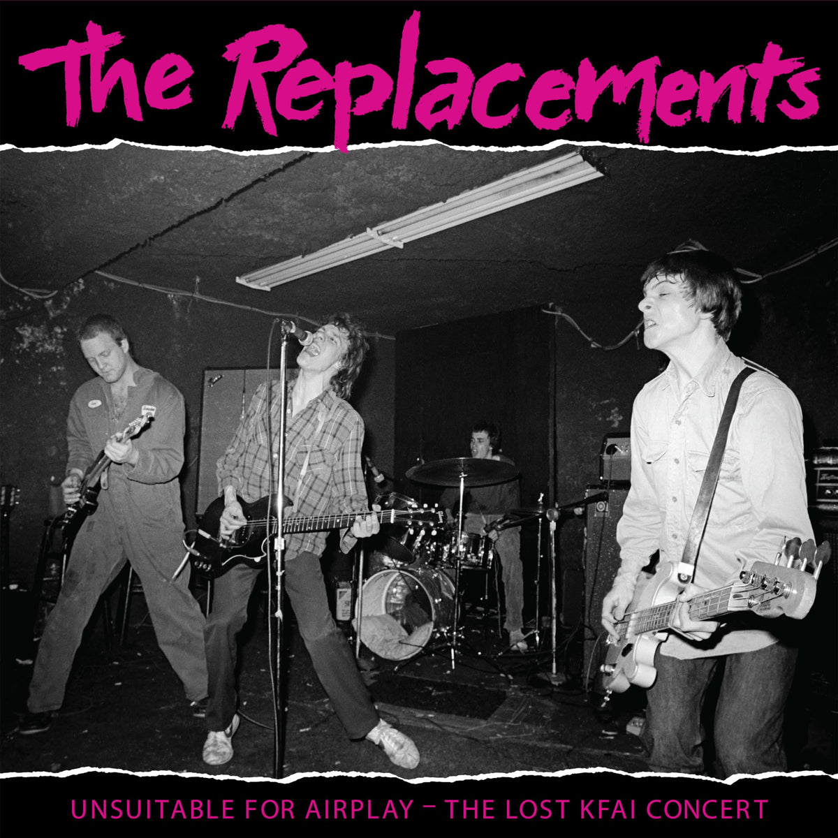 Replacements – Unsuitable For Airplay: The Lost Kfai Concert (Rsd 2022) vinyl record cover