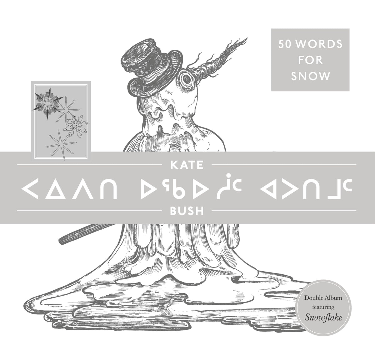 Kate Bush – 50 Words For Snow (Polar Edition) vinyl record cover