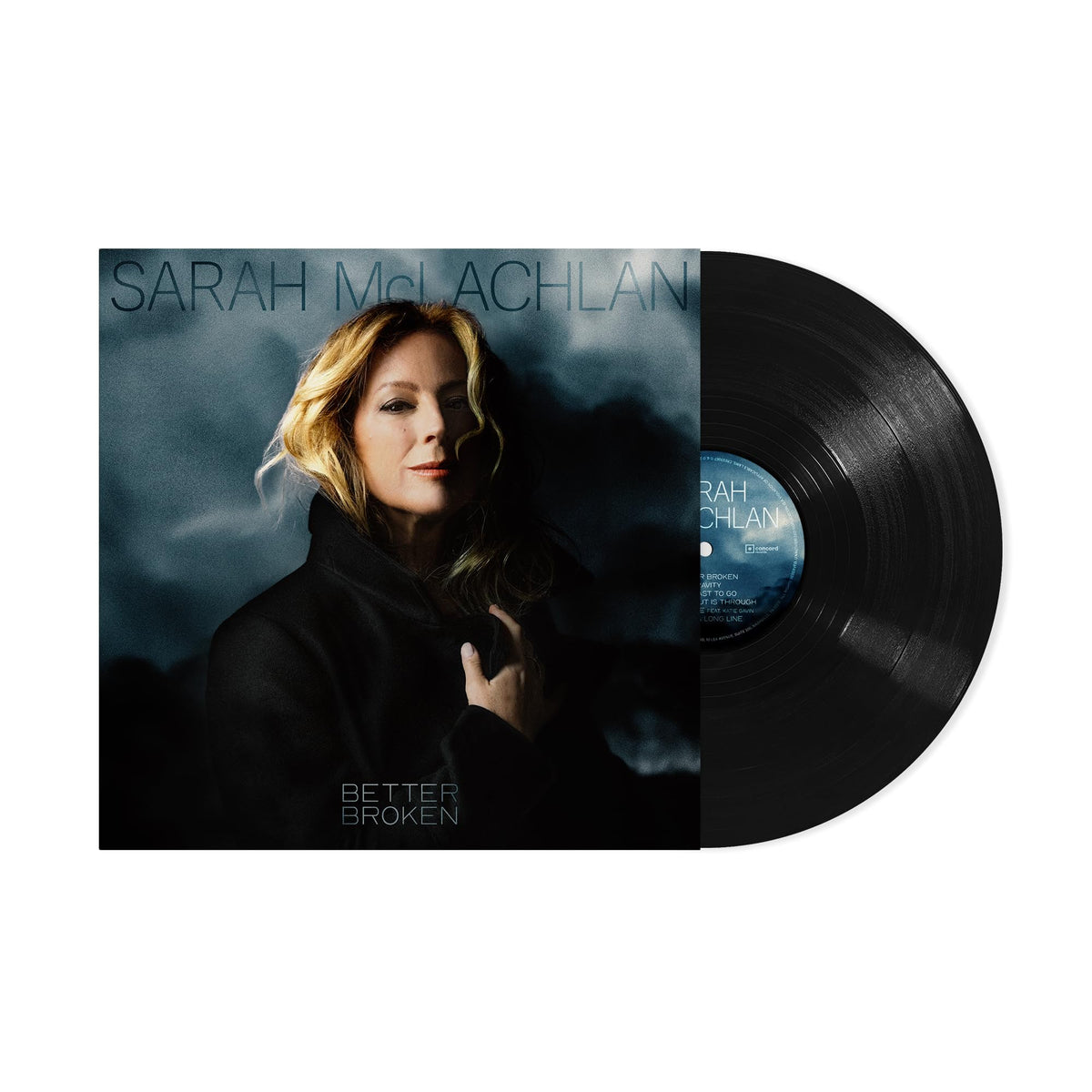 Sarah McLachlan – Better Broken vinyl record cover