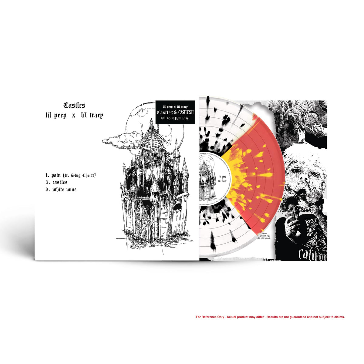 Lil Peep x Lil Tracy – Castles I & II vinyl record cover
