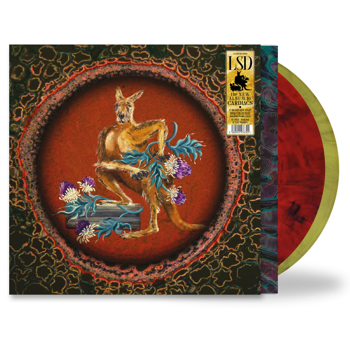 Cardiacs – Lsd vinyl record cover