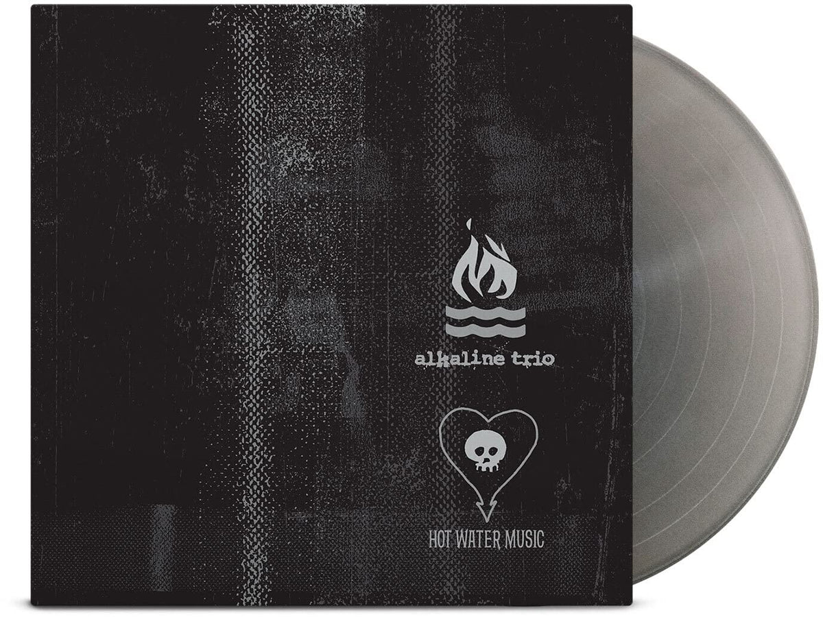 Alkaline Trio/Hot Water Music – Split EP vinyl record cover